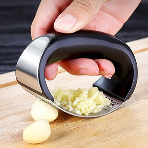 Stainless Steel Garlic Crusher