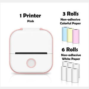 PORTABLE MINI THERMAL HOME PHOTO BLUETOOTH PRINTER