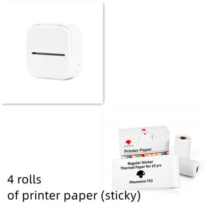 PORTABLE MINI THERMAL HOME PHOTO BLUETOOTH PRINTER